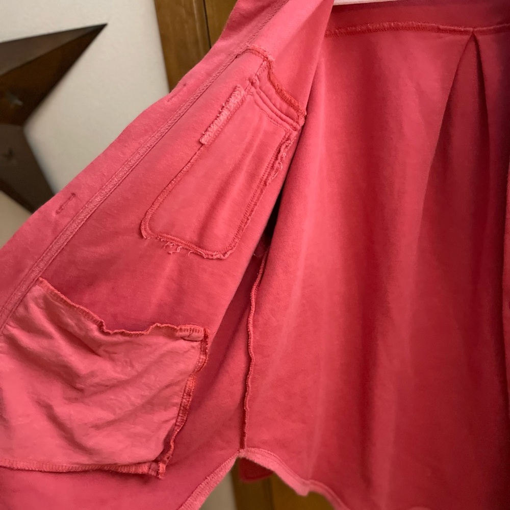 Free people ruby jacket red size small shacket - Picture 7 of 7